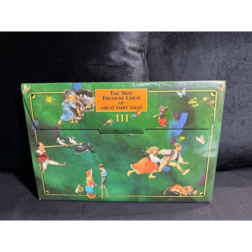 The Mini Treasure Chest Of Great Fairy Tales III Set Of 5 Books Vintage 1990s